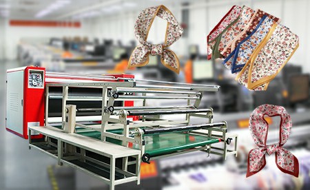 600mm Roll Heat Transfer Machine for Digital Printing for Poly Fabric Heat Transfer