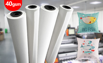 New Arrival 40Gsm Sublimation Transfer Paper For Digital Printing