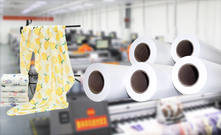 Hot Sales 30Gsm Non-Tacky Sublimation Heat Transfer Paper For Digital Printing Textiles