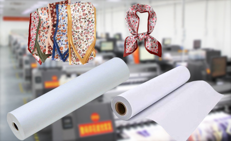 35gsm Sublimation Transfer Paper For Digital Printing Hijab Scarf