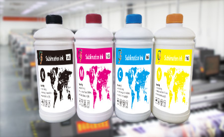 High quality 1962 Serie CMYK sublimation ink For Digital Textile Printing