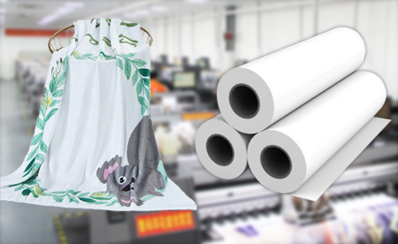 35gsm Sublimation Transfer Paper For Digital Printing Hijab Scarf