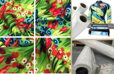 The application of heat sublimation paper